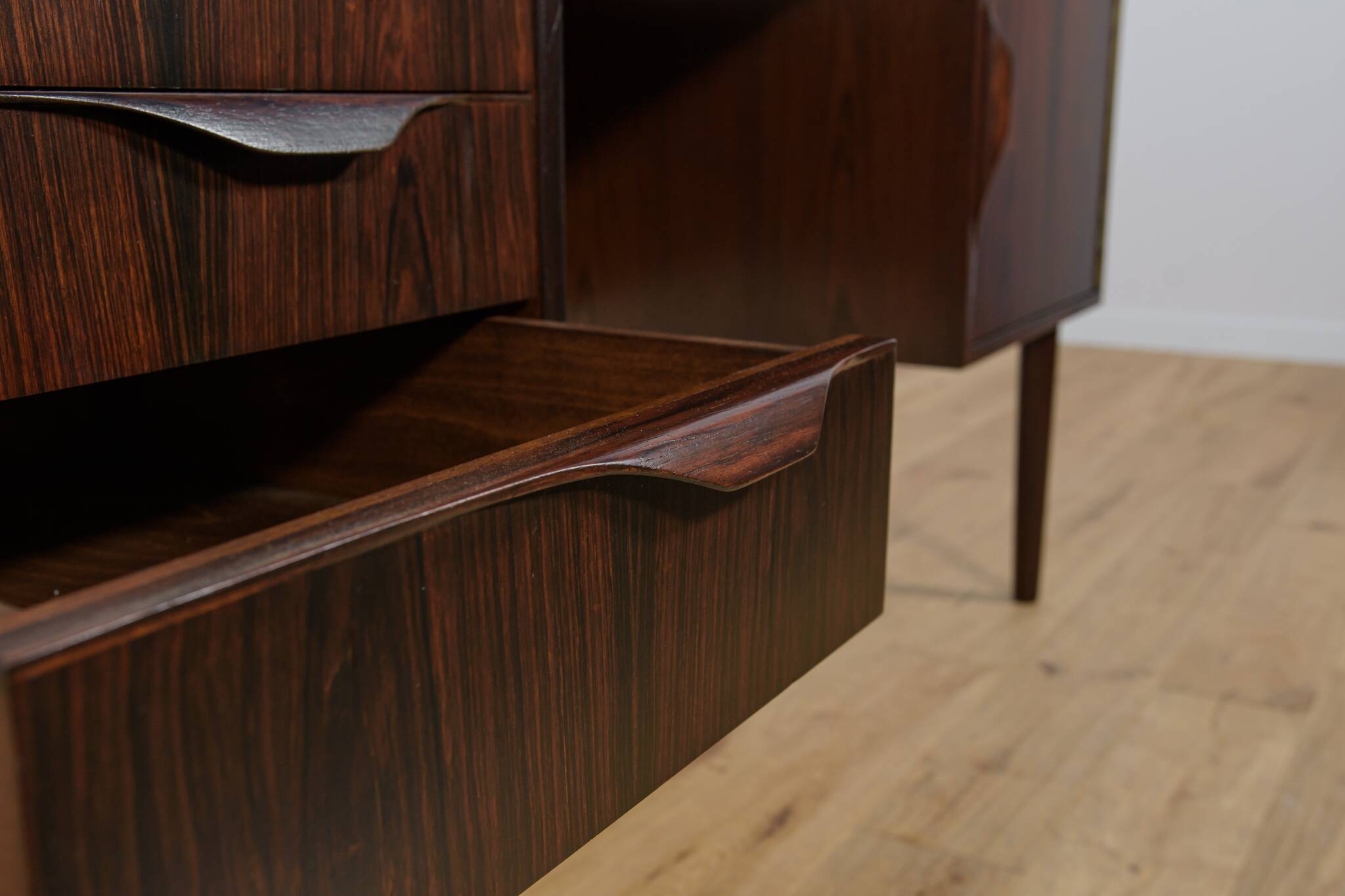 Mid-Century Freestanding Rosewood Desk, Denmark, 1960s
