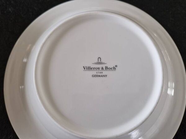 Villeroy et Boch - Série de 6 assiettes creuses modèle Kimono, Château