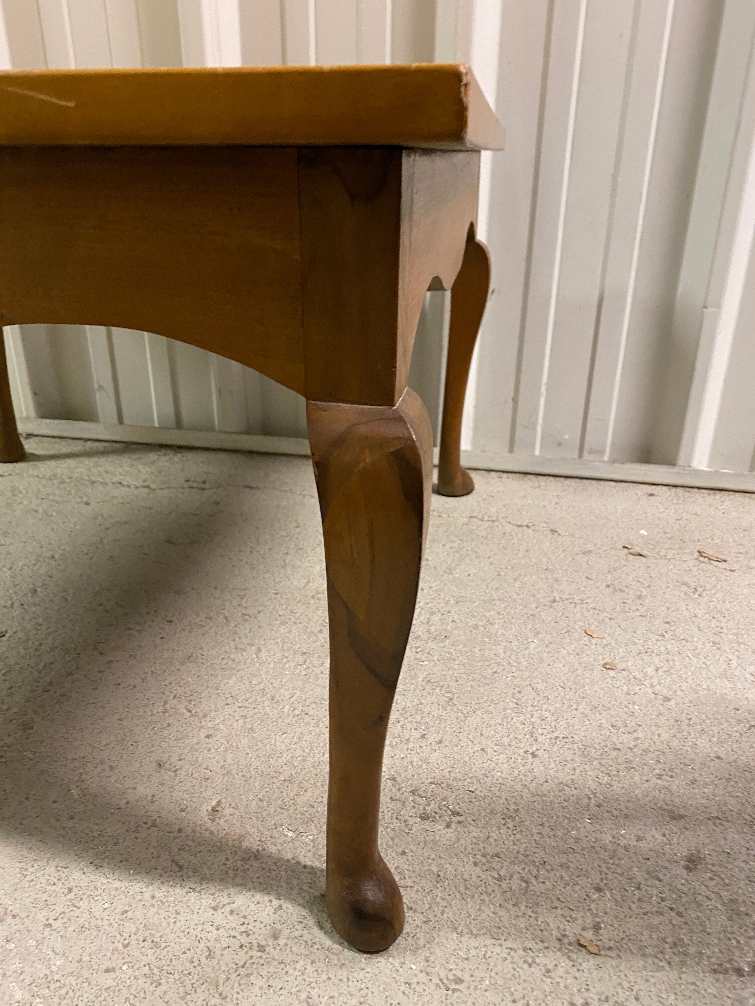 Marquetry coffee table