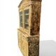 Large two-body sideboard Louis Philippe – blue beige patina