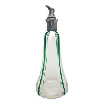 Carafe en argent Art Nouveau de Pallme Konig, ancienne Tchécoslovaquie, années 1890.