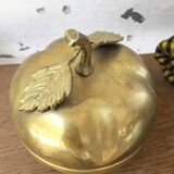 Box apple brass