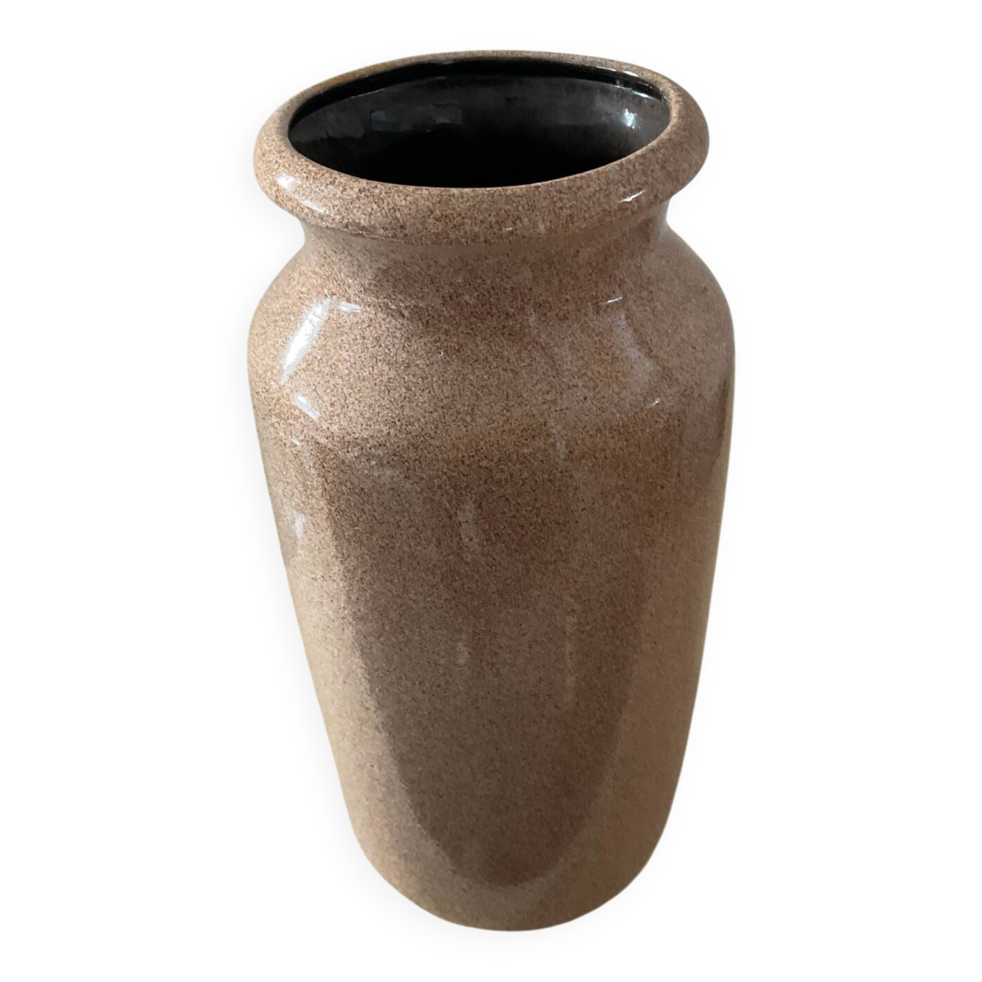 Grand vase Scheurich Germany en grès émaillé