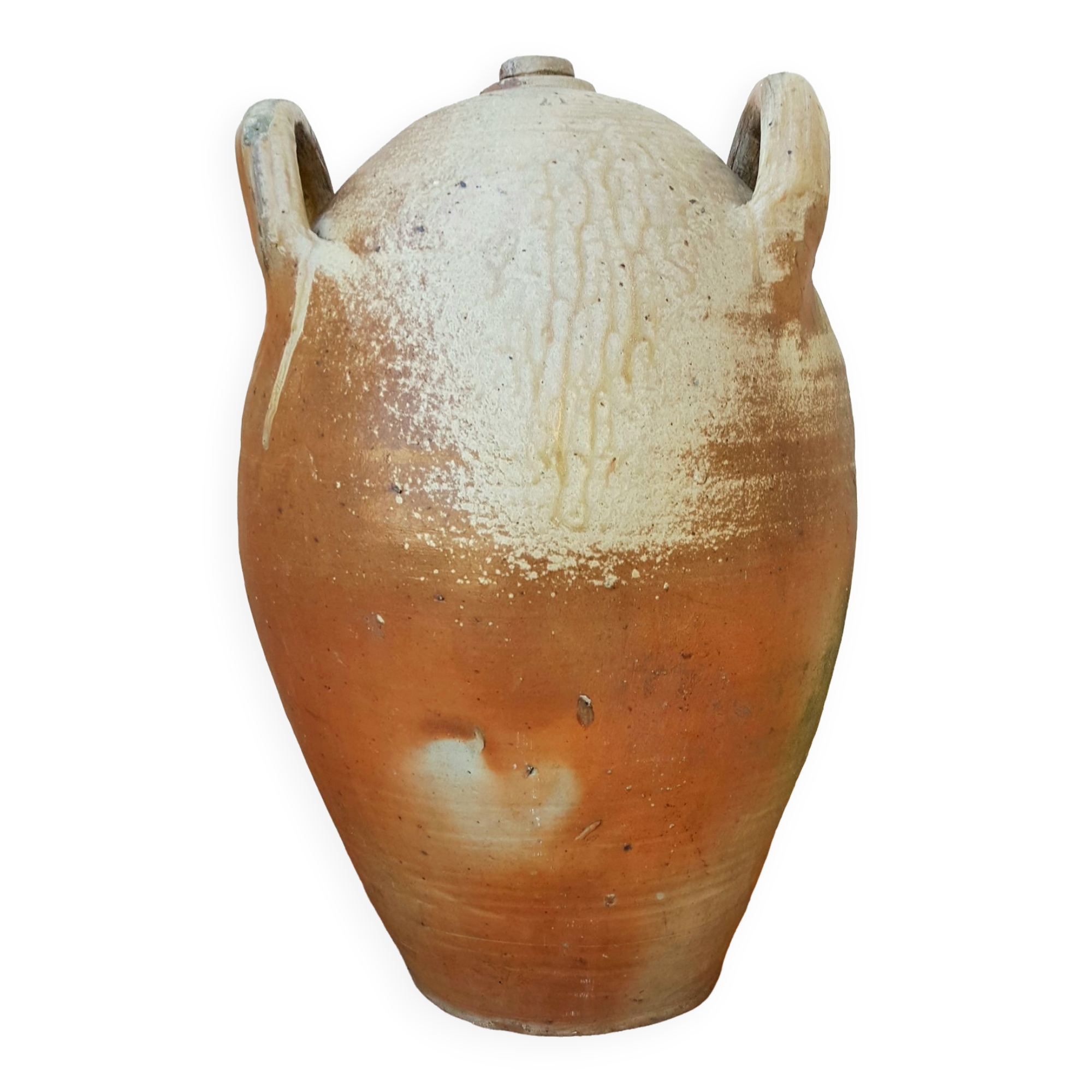 Wine jar in varnished stoneware 21 liters
