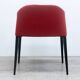 Laja chair from Pedrali in red fabric
