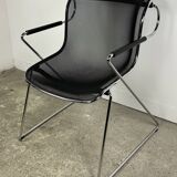 Pénéloppe armchairs (set of 4) by charles pollock for castelli 80's
