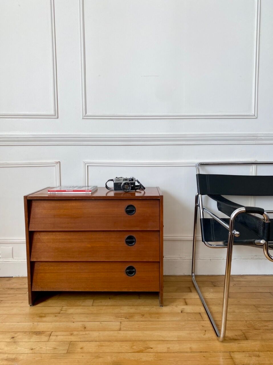 Teak shoe cabinet vintage years
