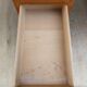 solid wood desk, 1970s