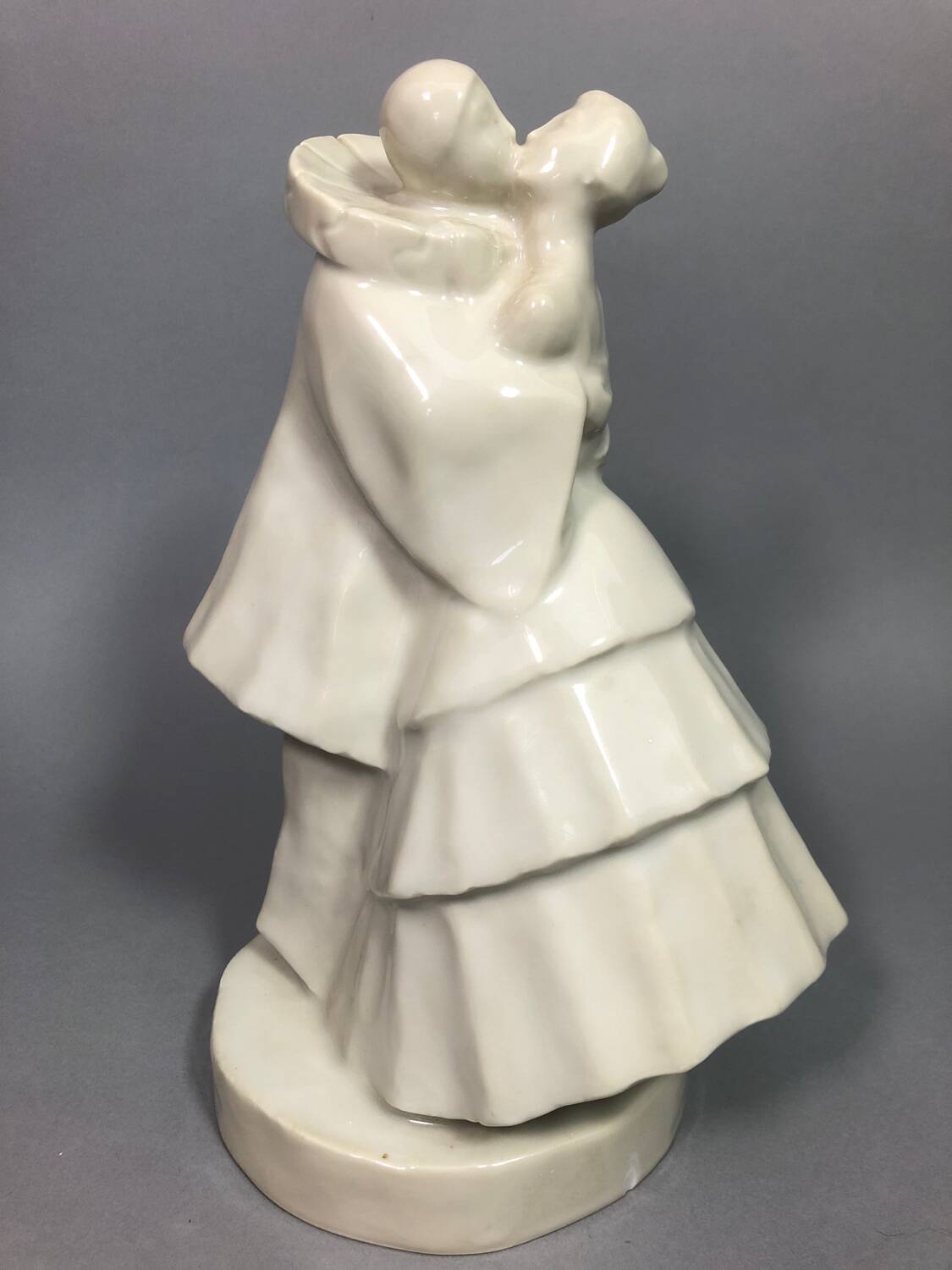 THE KISS by Edouard Marcel Sandoz in Haviland Limoges porcelain