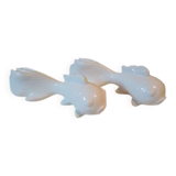 Pair of earthenware fish