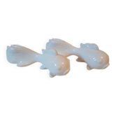 Pair of earthenware fish