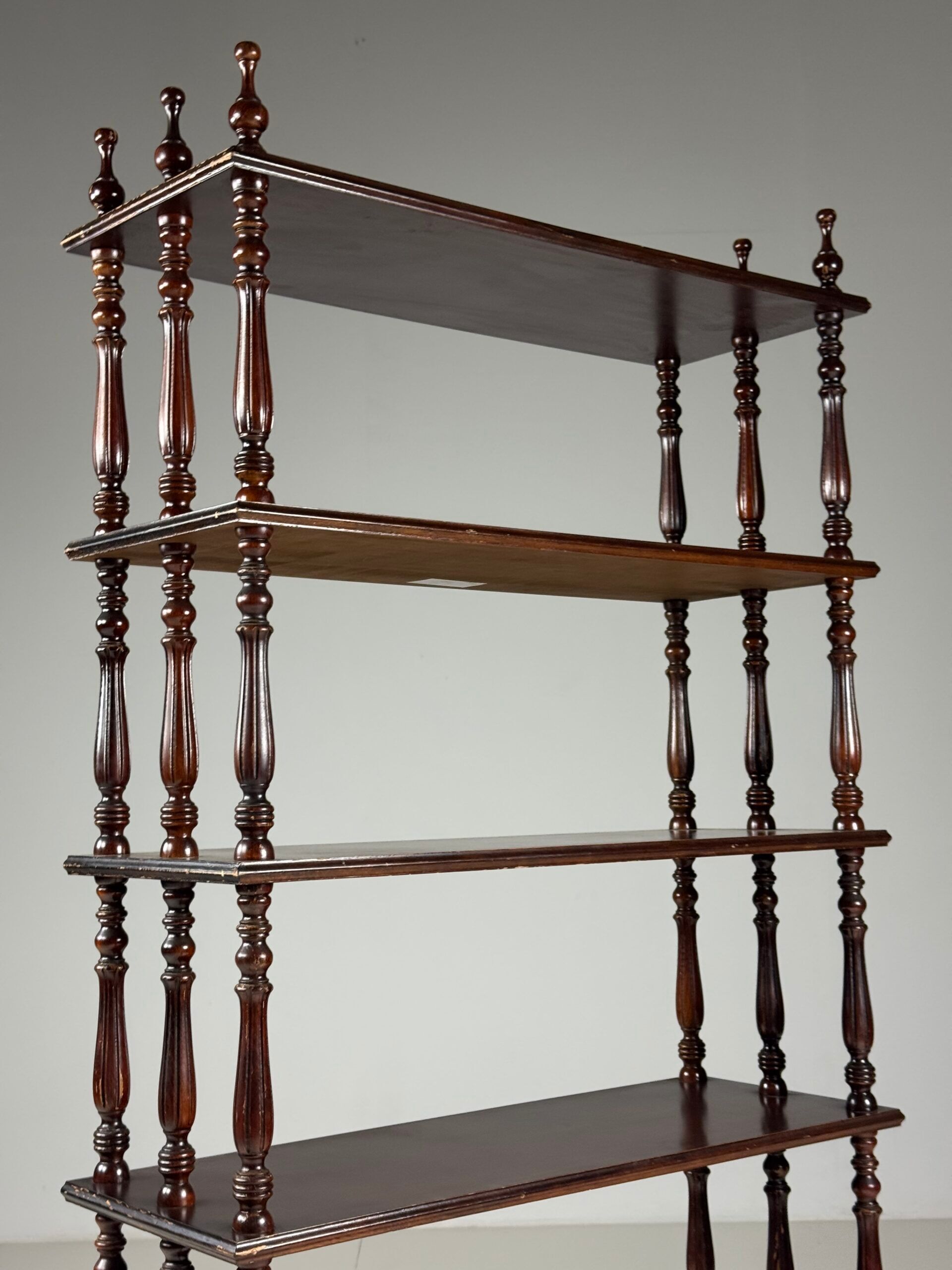 French mahogany étagère