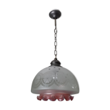 Frosted glass hanging