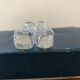 Series of 12 Daum crystal knife holders