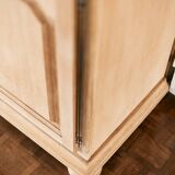 Vintage oak standing wardrobe "Giroflée"