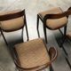 Set of 6 "Gondole" chairs by Baumann from the 1960s.