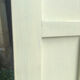 Armoire parisienne jaune en bois