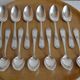 12 tablespoons metal argente orfevre frionnet francois