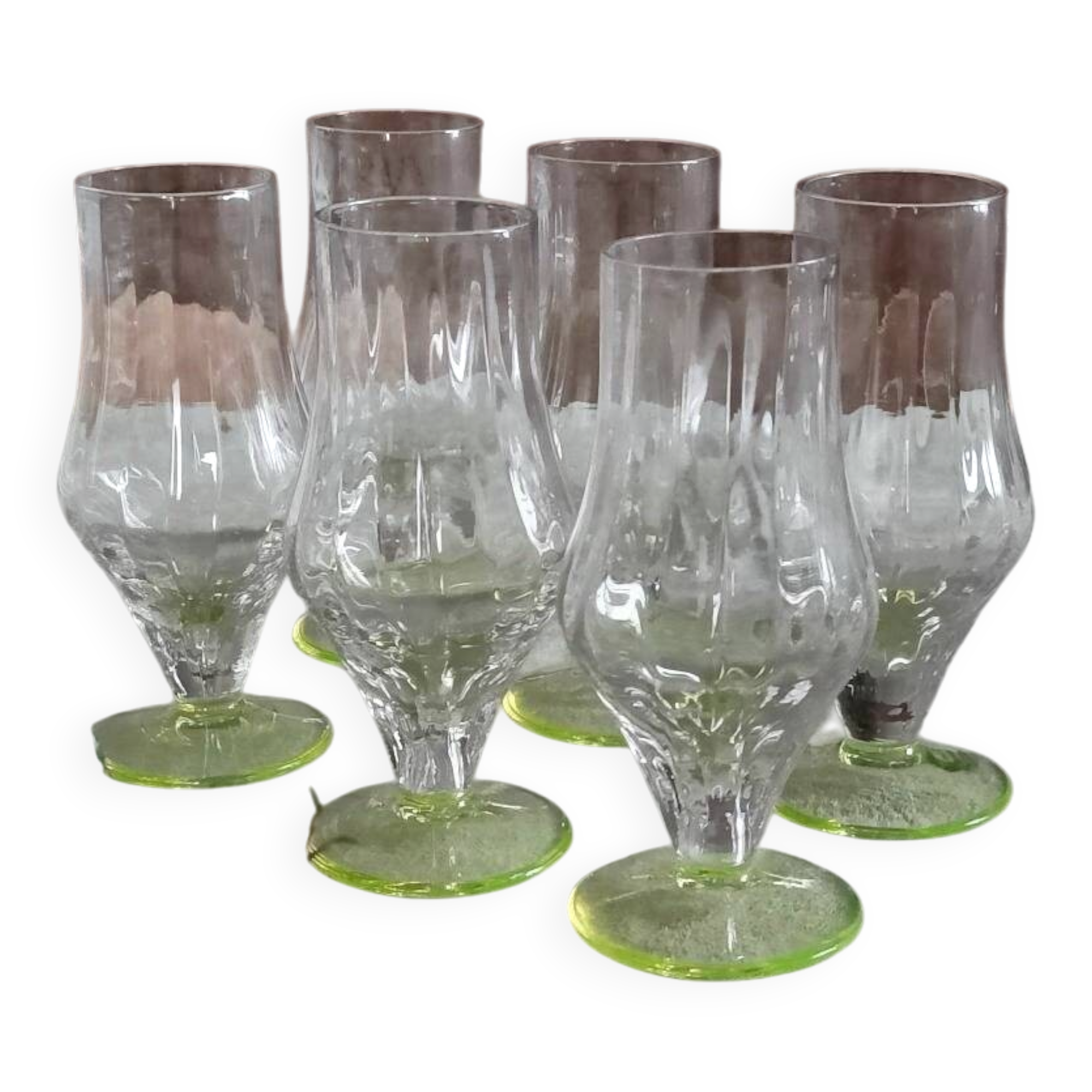 Uranium champagne flutes