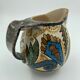 Pichet Paul Fouillen faience de Quimper decor geometrique signe