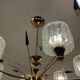 Light fixture from the 40s/50s with 6 arms.