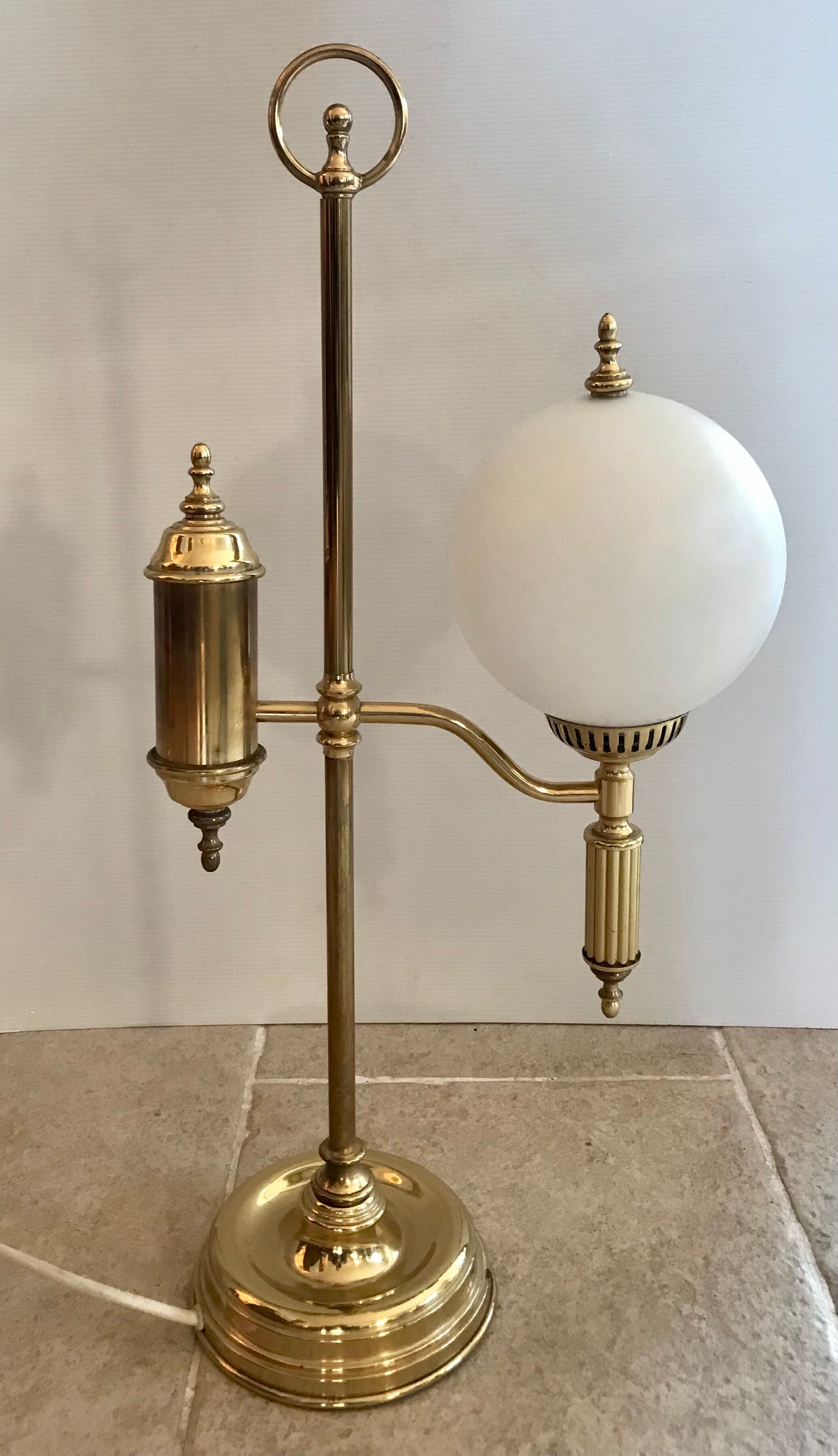 Brass lamp by Sölken Leuchten