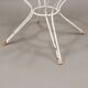 Vintage coffee table in wrought iron and glass, Italy, 1950s.