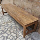 Old Burmese teak bench