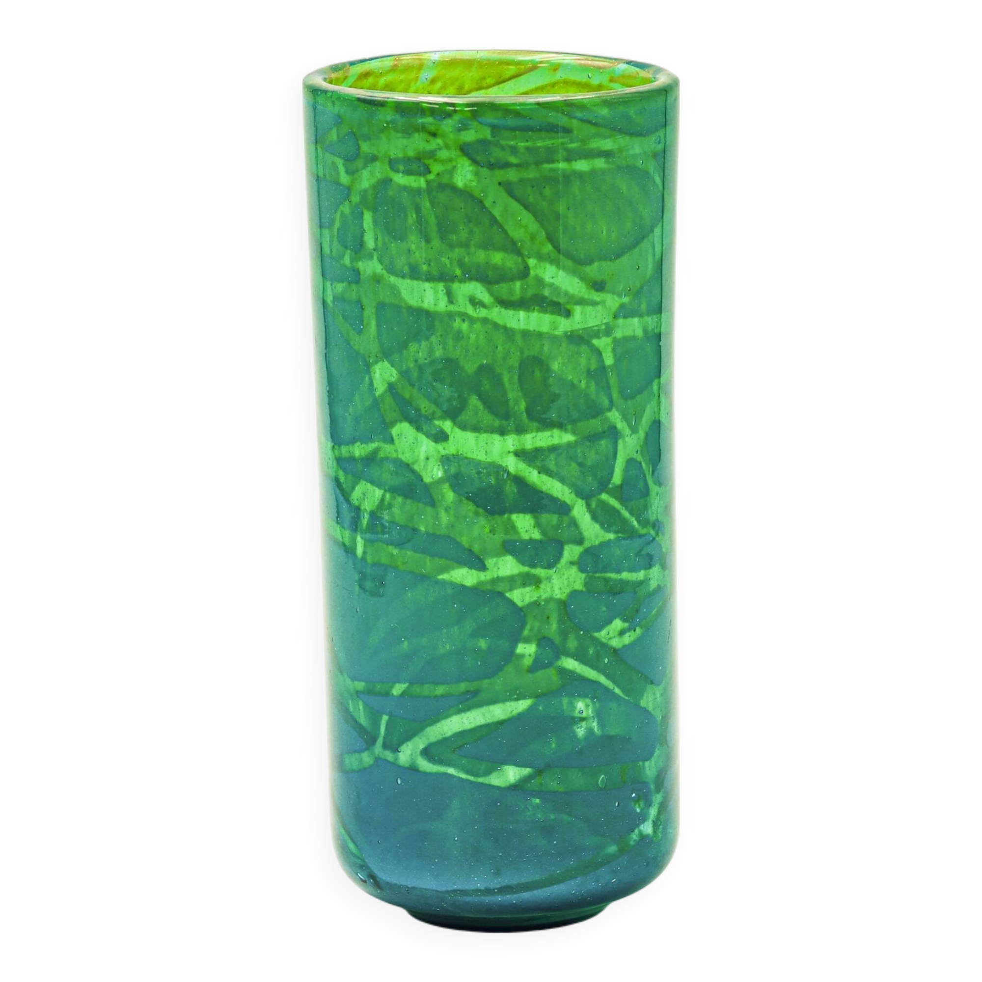 Michael Harris Mdina vase vintage glass design 80 90