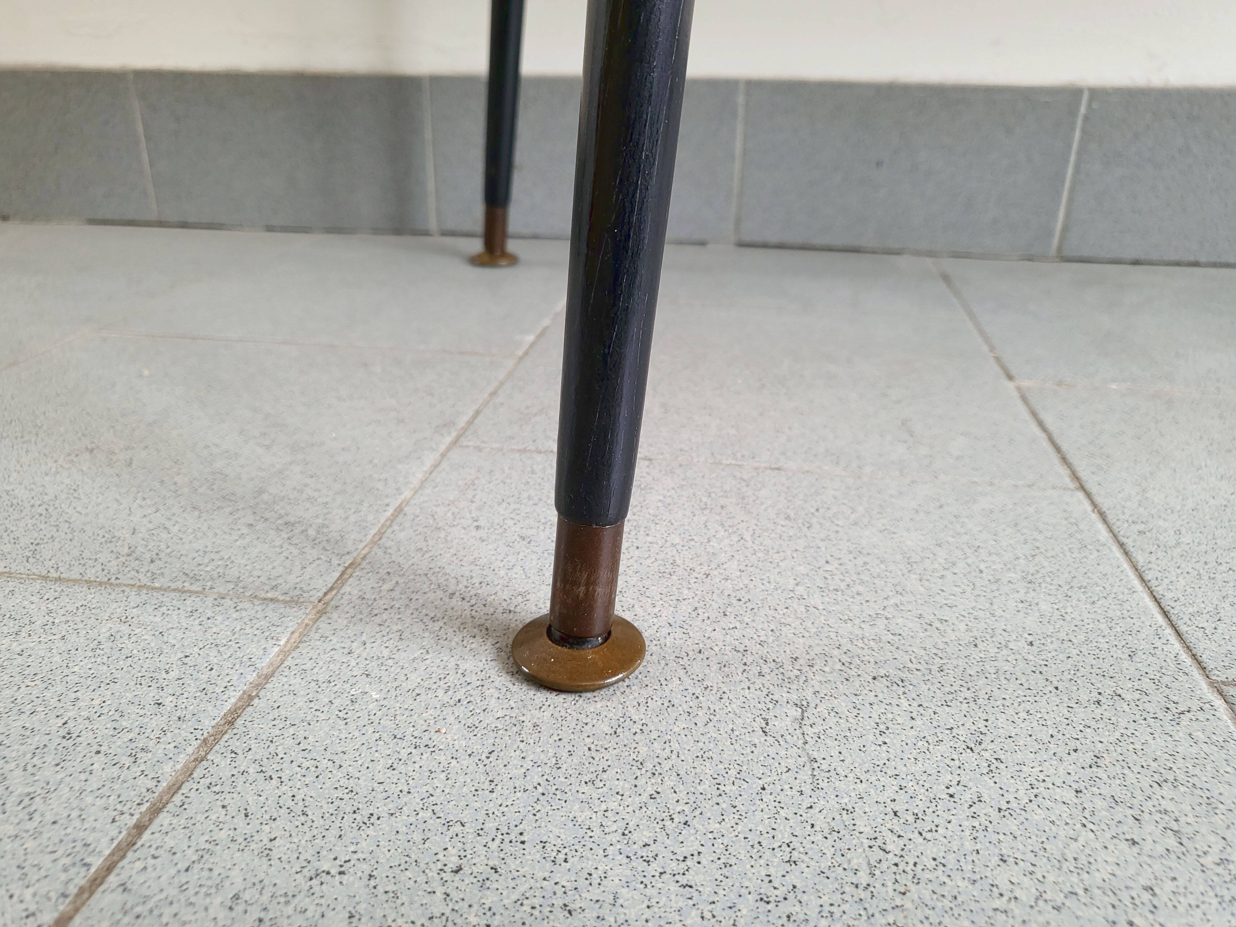 Vintage tripod coffee table 1950