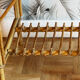 Rattan bedside table