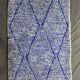 Handmade Berber rug in wool 3 x 2 m