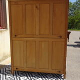 3-door walnut cabinet and walnut bramble