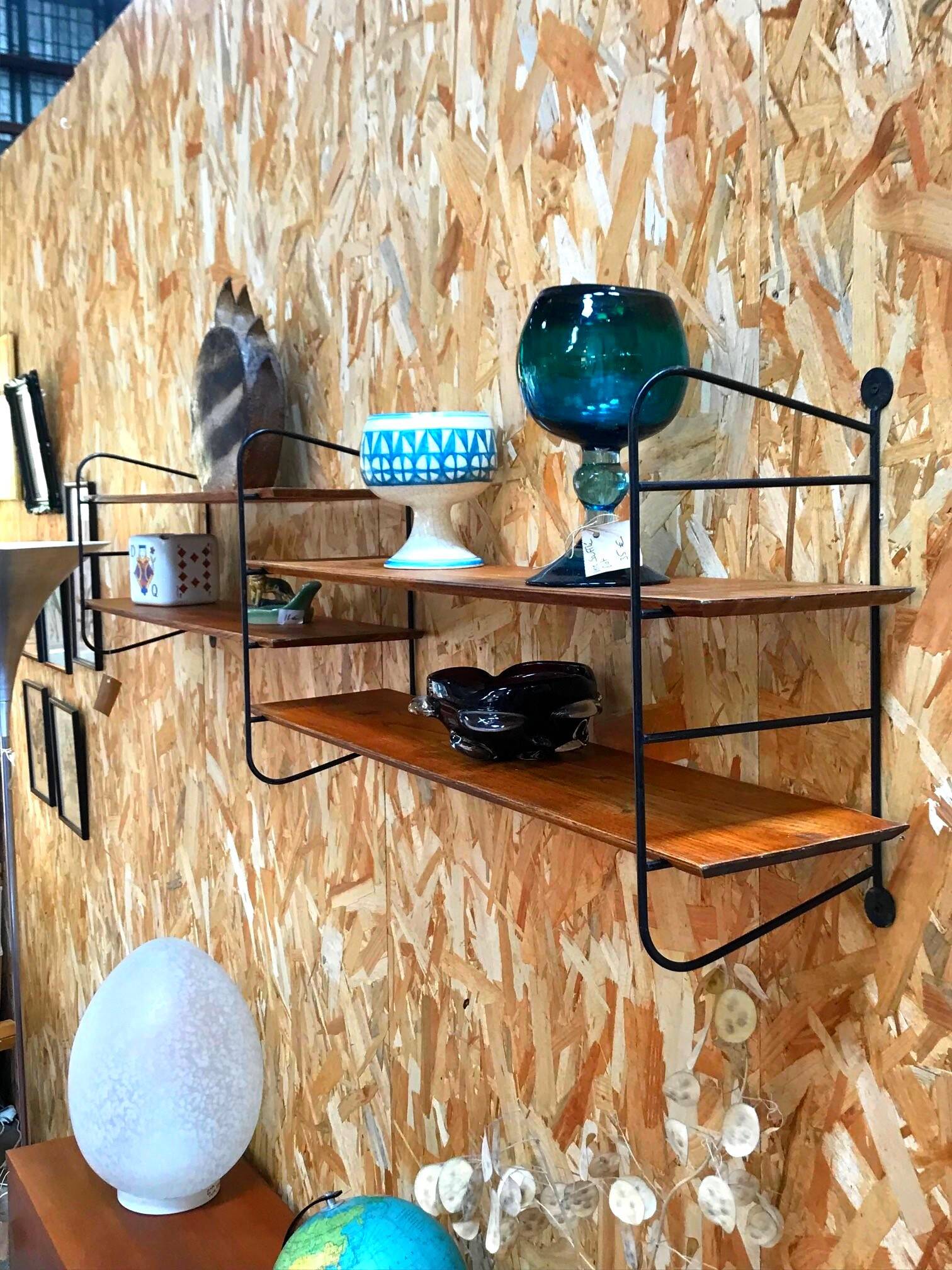 Vintage 60s String Shelves