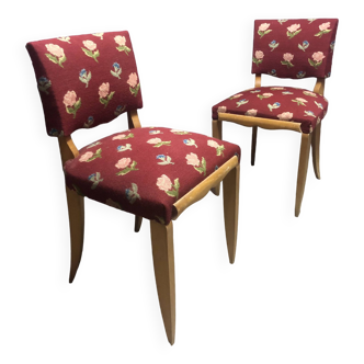 Paire de chaises 1950