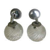 Paire d’appliques vintage