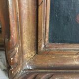 Old oil portrait early 20th century