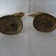 Pair of waders brass birds