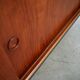 Teak high sideboard, Danish design, 1960s, production: Denmark