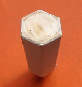 Old bottle / bottle enamelled Sandstone Mechanical clasp