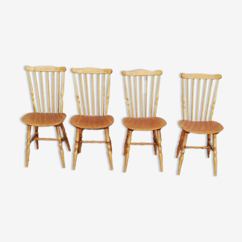 Set of 4 vintage Baumann chairs