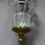 Lantern glass and bronze