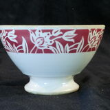 Bowl in faience k.g luneville