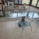 Table Axel Roche Bobois + 4 chaises Ava
