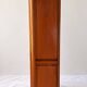 Linen cupboard in cherry wood in Louis XV style with two doors.