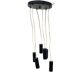 Elektroinstala Jílové cascade pendant lamp Czechoslovakia 1970