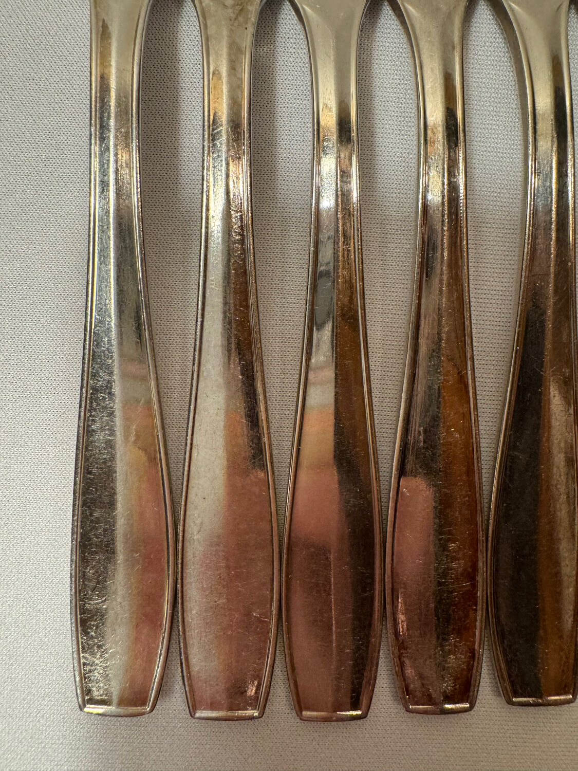 6 Cristofle snail forks