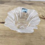 Flower-shaped crystal candle holder by Swedish designer Mats Jonasson