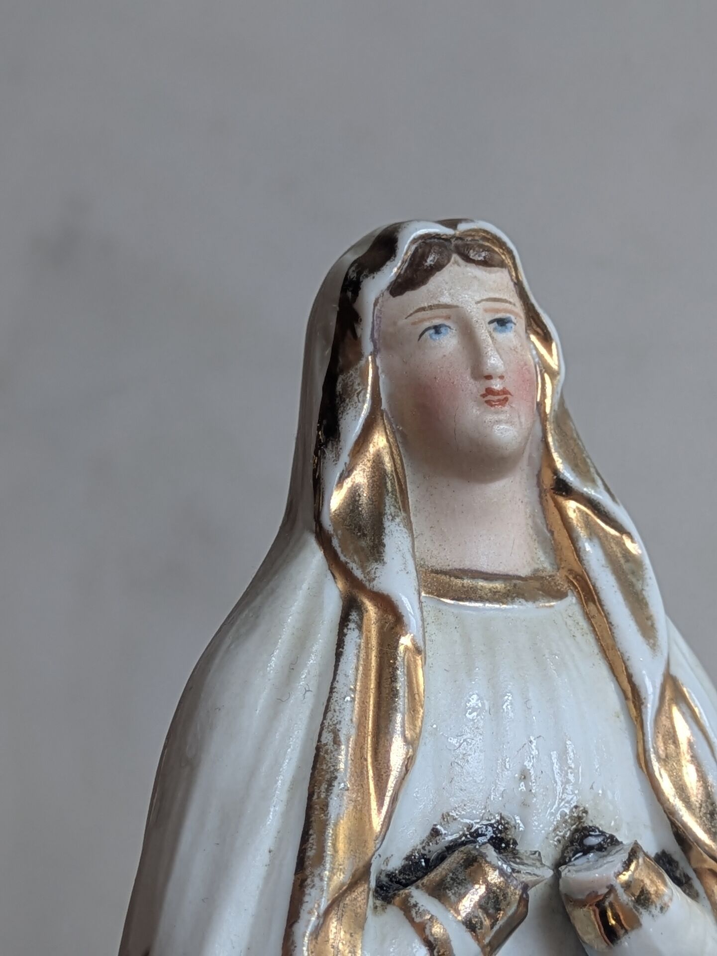 Statuette de la Sainte Vierge, fin XIXeme - début XXeme