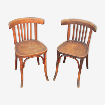 Paire de chaises bistrot Artex